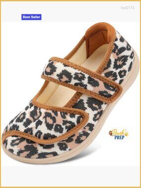 Womens Wide Diabetic Slippers Adjustable Comfort House Shoes Extra Wide Width